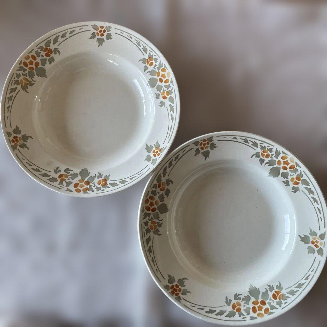 Badonviller バドンヴィレー アンティーク 深皿