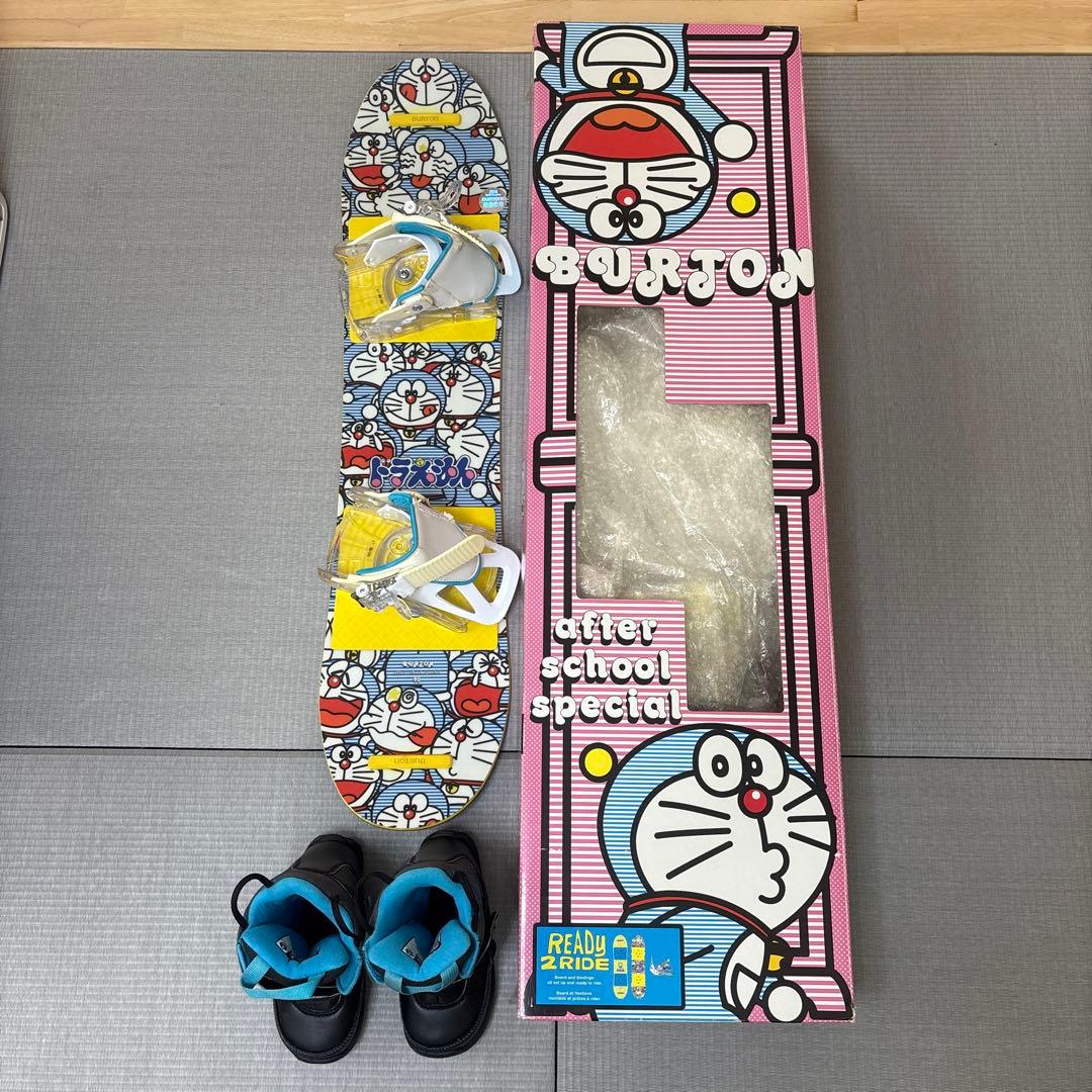 ❗️連休セール❗️Burton スノーボードセット ドラえもん90cm/17.5cm