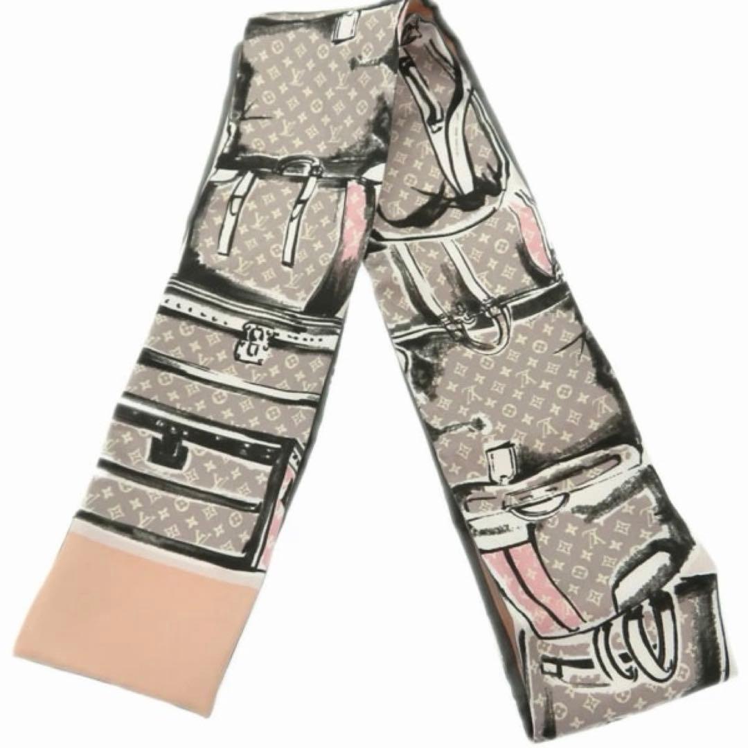 LOUIS VUITTON バッグモチーフ スカーフ