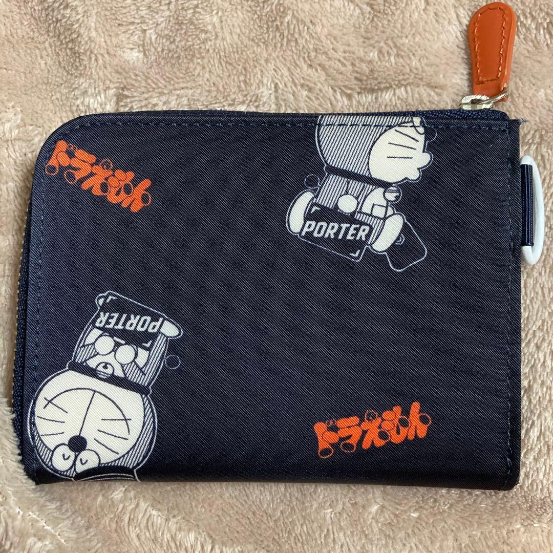 ドラえもん×PORTER マルチウォレット 美品