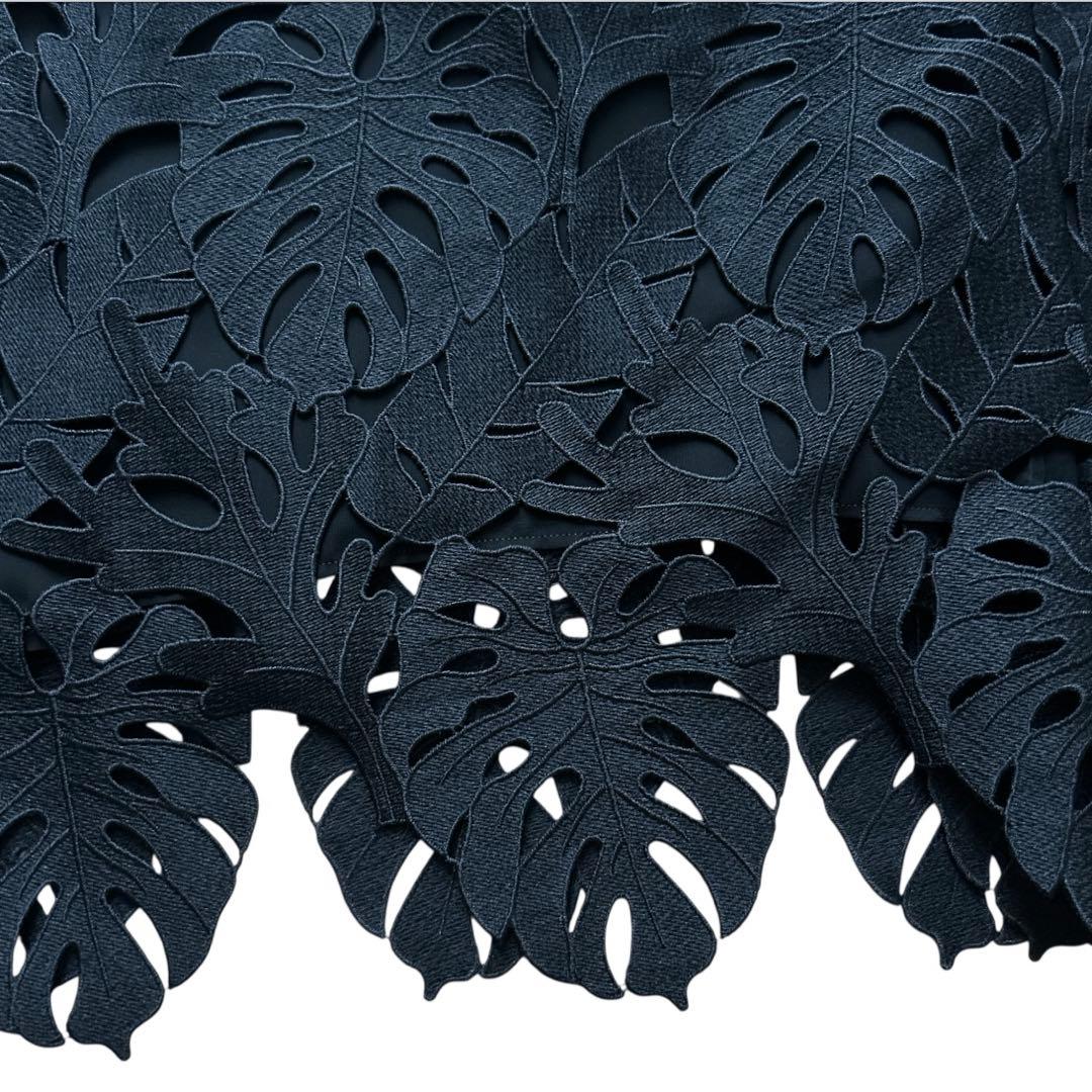 【限定価格 美品】アドーア リーフカットワークレースモンステア スカート