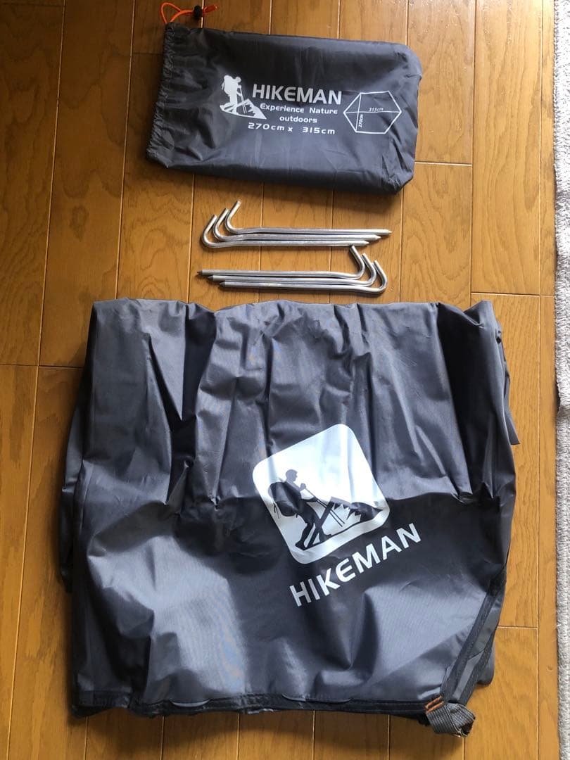 SOOMLOOM 3-4人用テント ワンポール ※HIKEMAN テントシート付