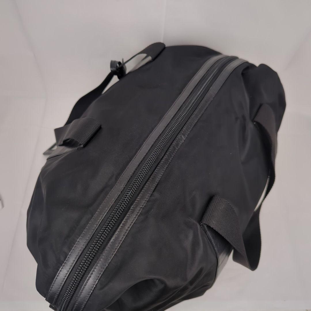 PRADA プラダ ナイロン ボストンバッグ 三角 ロゴ プレート