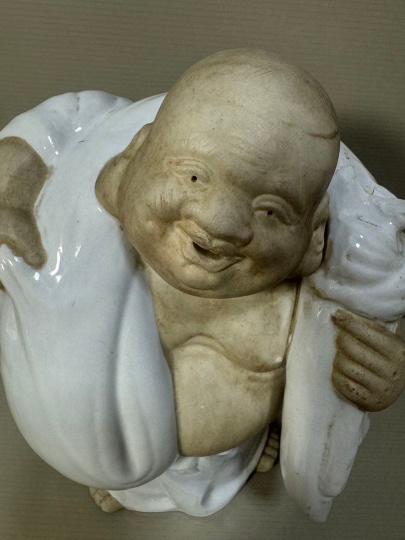 2296 九谷焼　布袋　置物