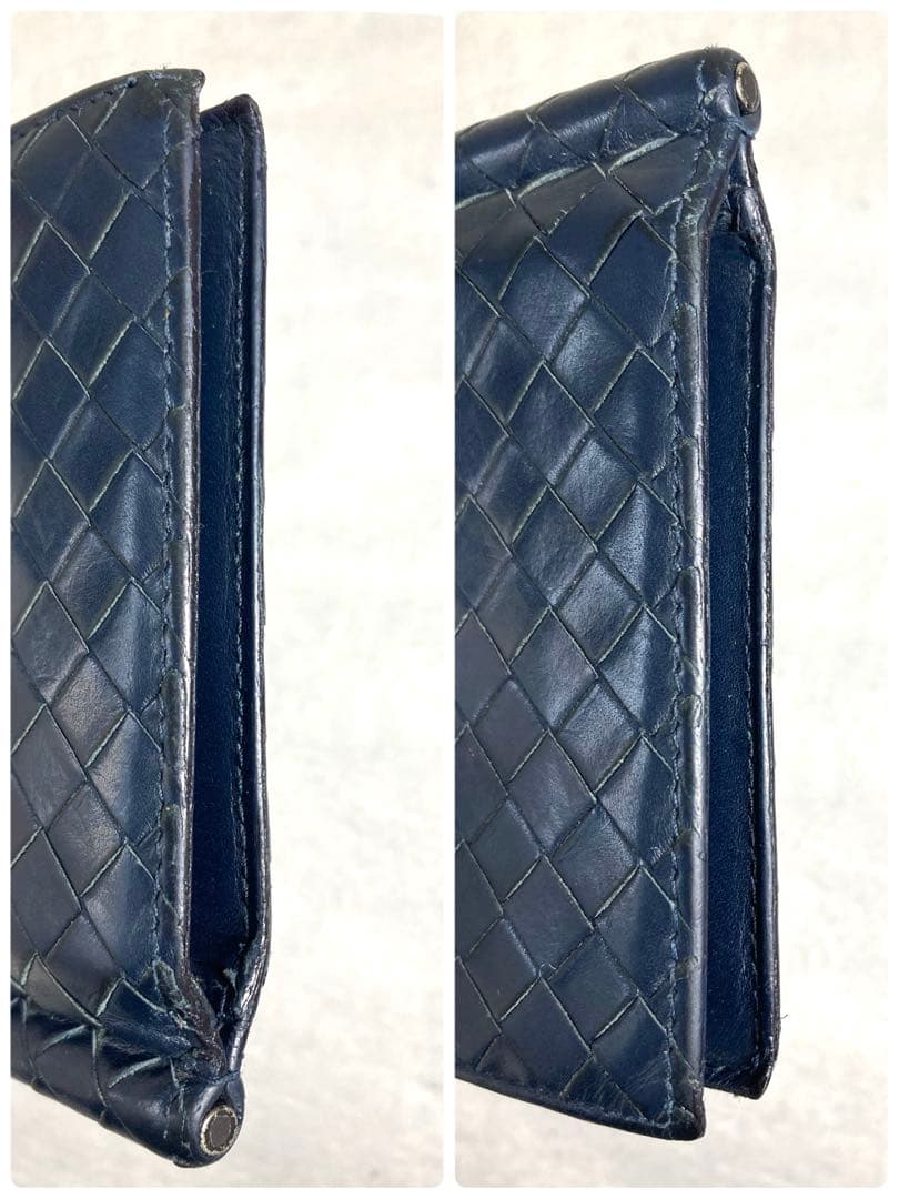 ボッテガヴェネタ　イントレチャート　マネークリップ付き　カードケース　箱付き