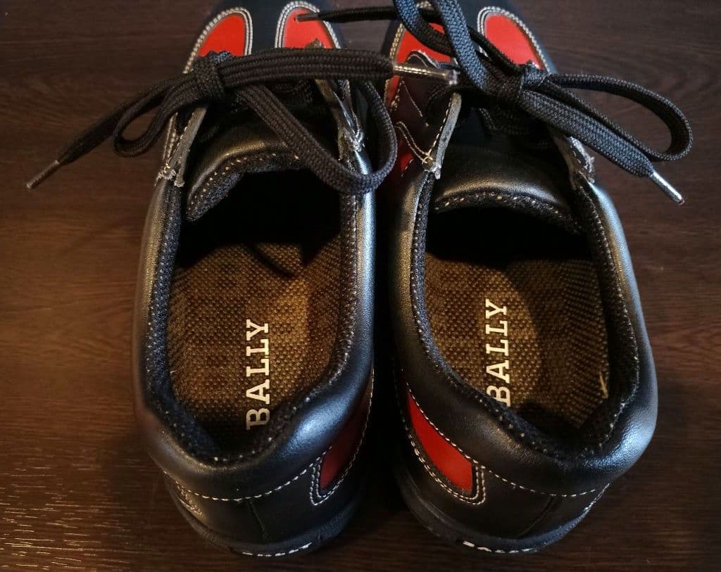 【美品】BALLY レディース ゴルフシューズ 23.5cm 本革