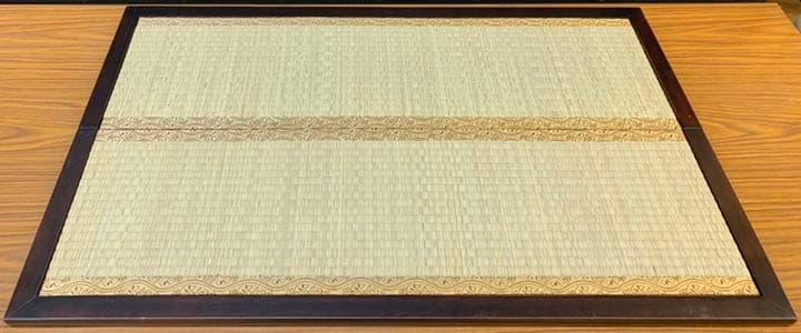 35号　高床飾台　木製手彫　かりん塗り　A