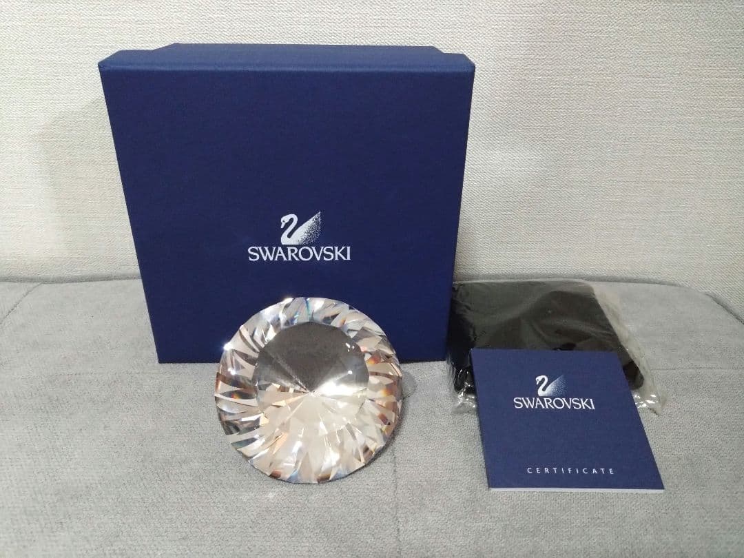 スワロフスキー 2004年 廃盤品 Chaton ペーパーウェイトチャトン