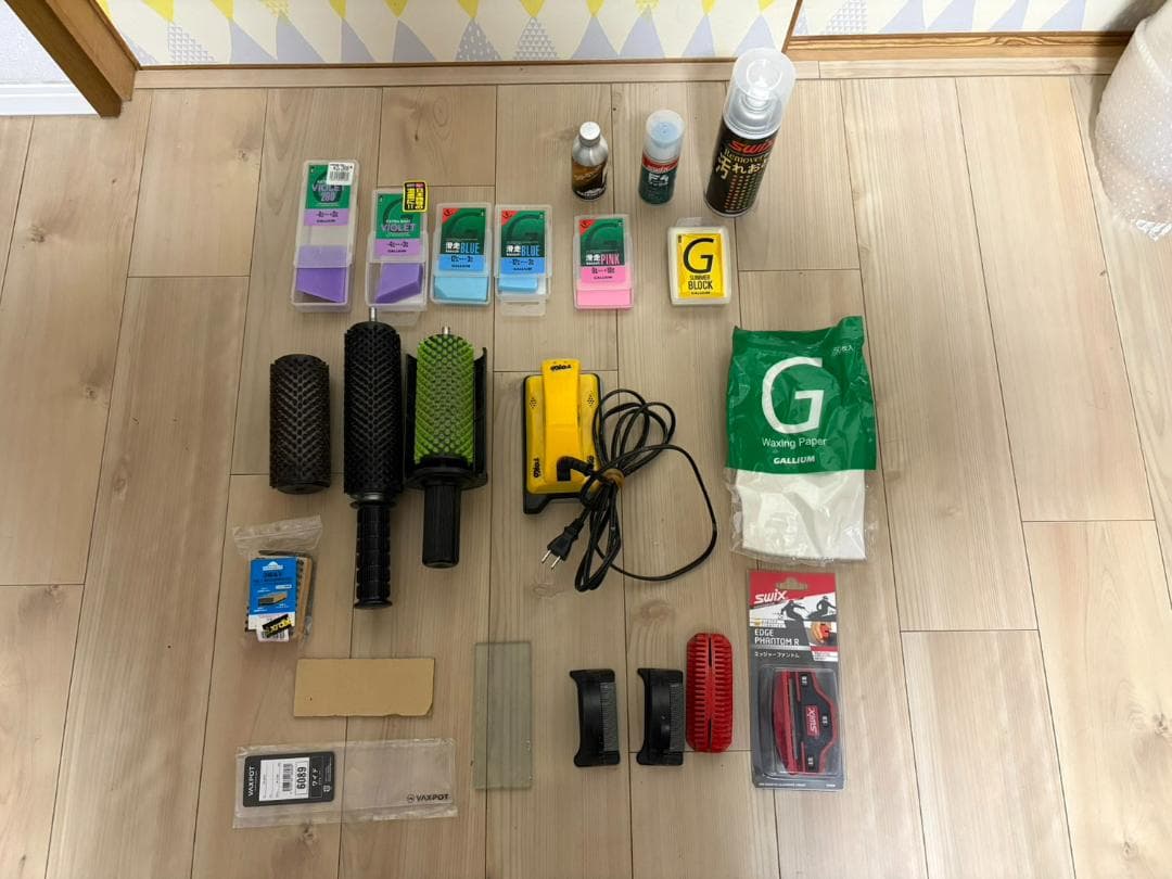 ホットワックス シャープナー　詰め合わせ　メンテセット