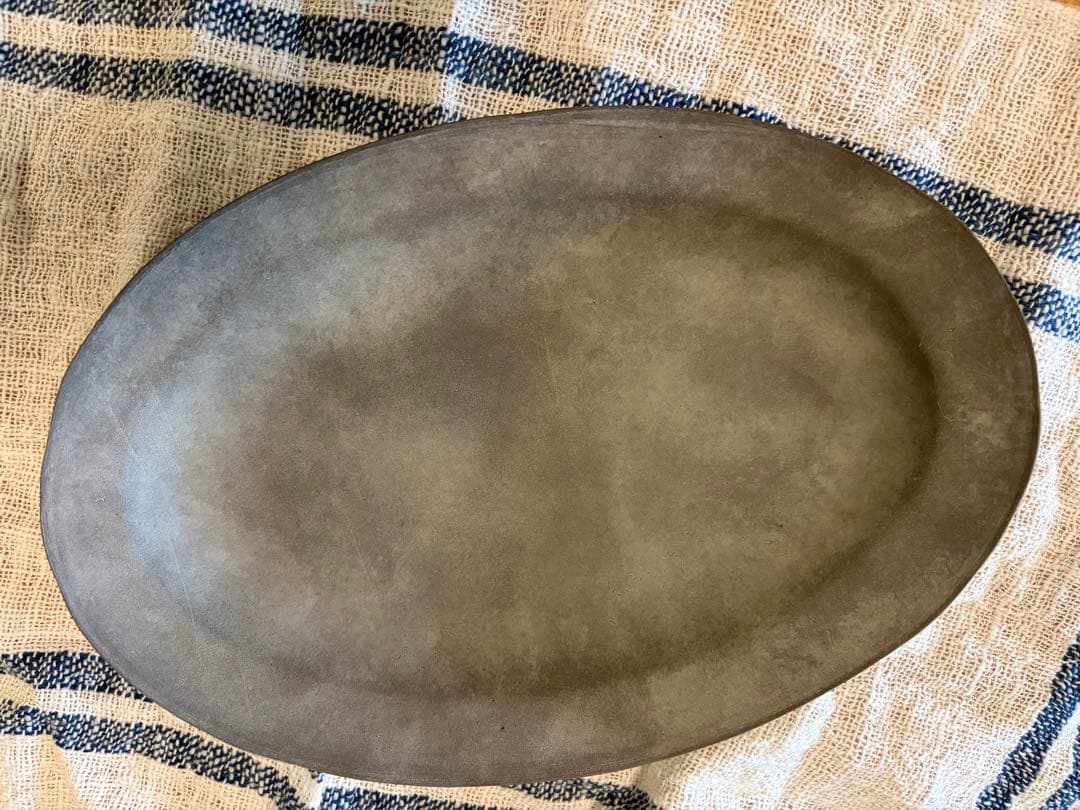 吉田次朗さん　オーバル皿