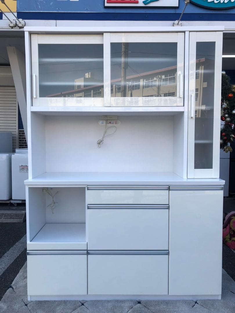 【倉庫保管】【福岡市限定】レンジボード ROSETTA 145 キッチン収納