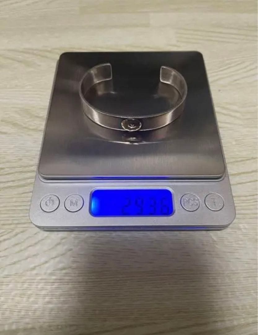 goro's風 シルバー 18K バングル ゴールドメタル付き ゴローズ風