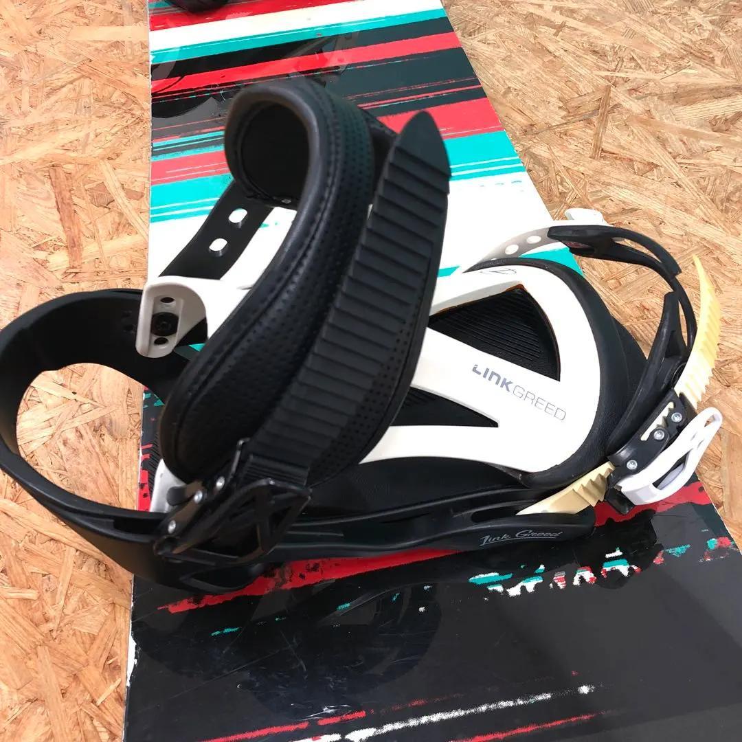 M3825 K2 スノーボード メンズ 板155cm ビンディング セット