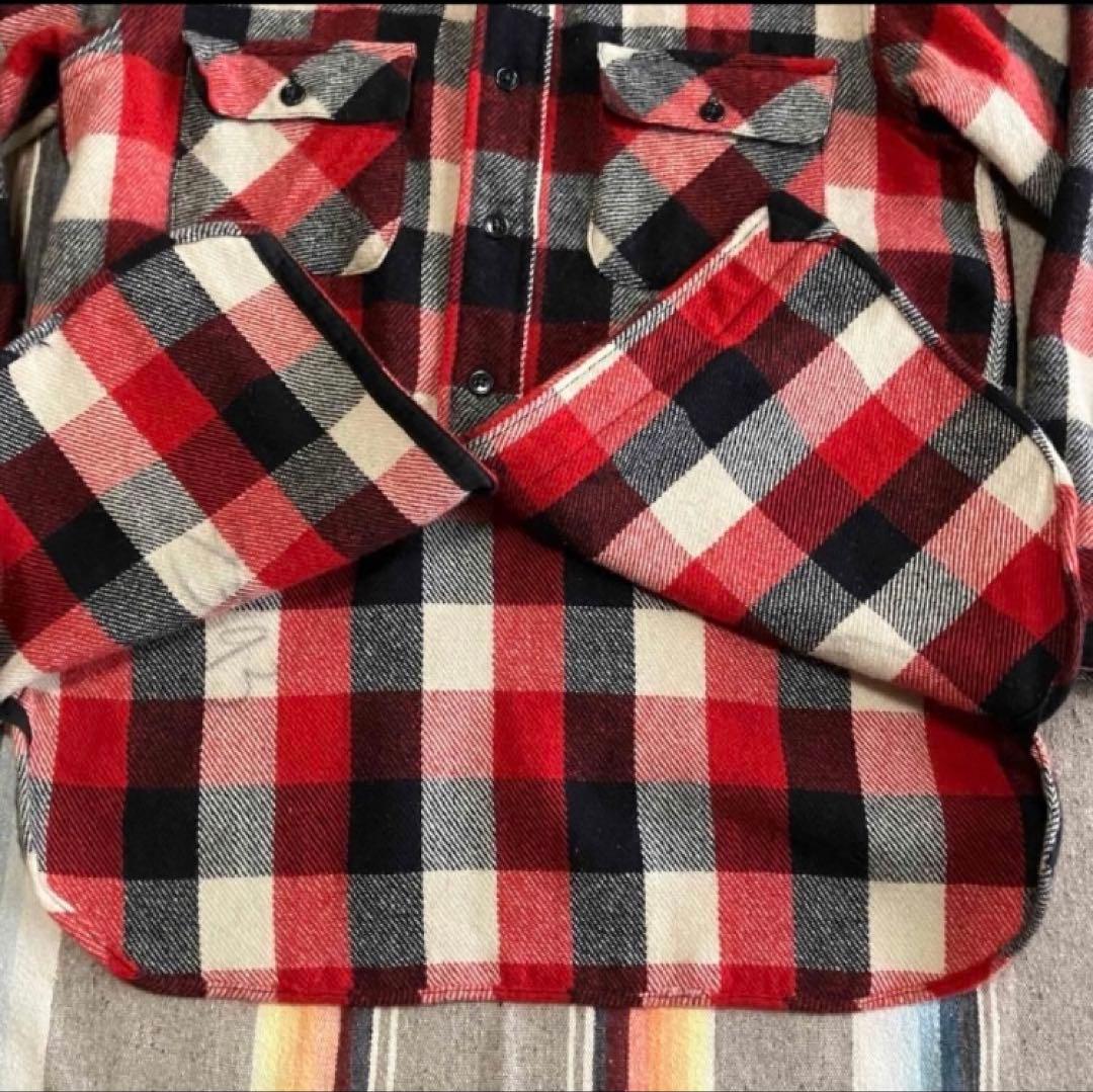 V*r様 FIVE 5 BROTHERファイブ ブラザー ウールチェックシャツ