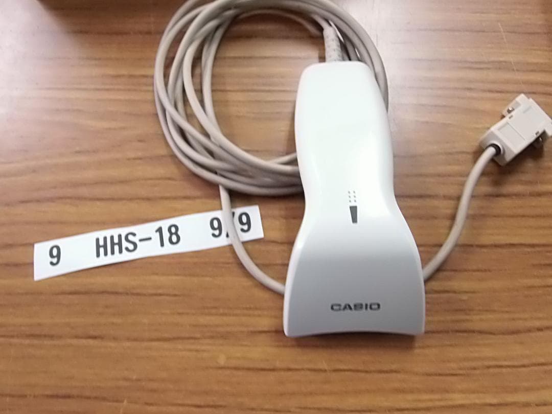 999CASIO　カシオ　レジスター ハンド　スキャナー　HHS-18　中古品
