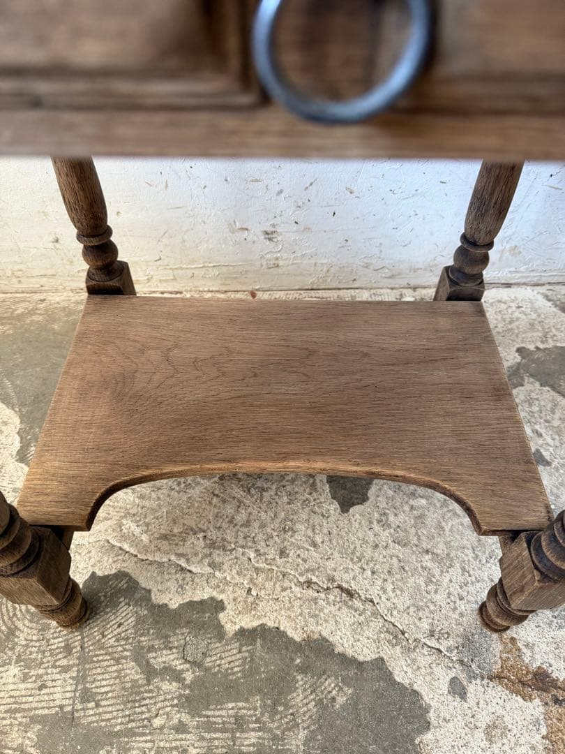 ビンテージ ドロワーサイドテーブル　剥離　no1