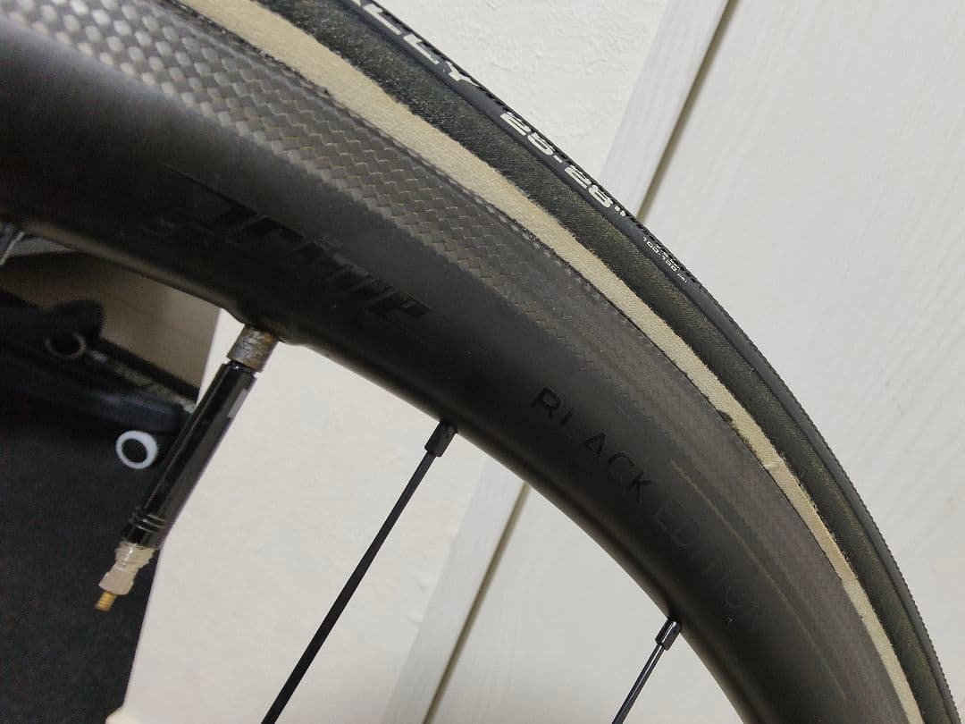 ロードバイク　カーボンホイール　Prime Black Edition38美品☆