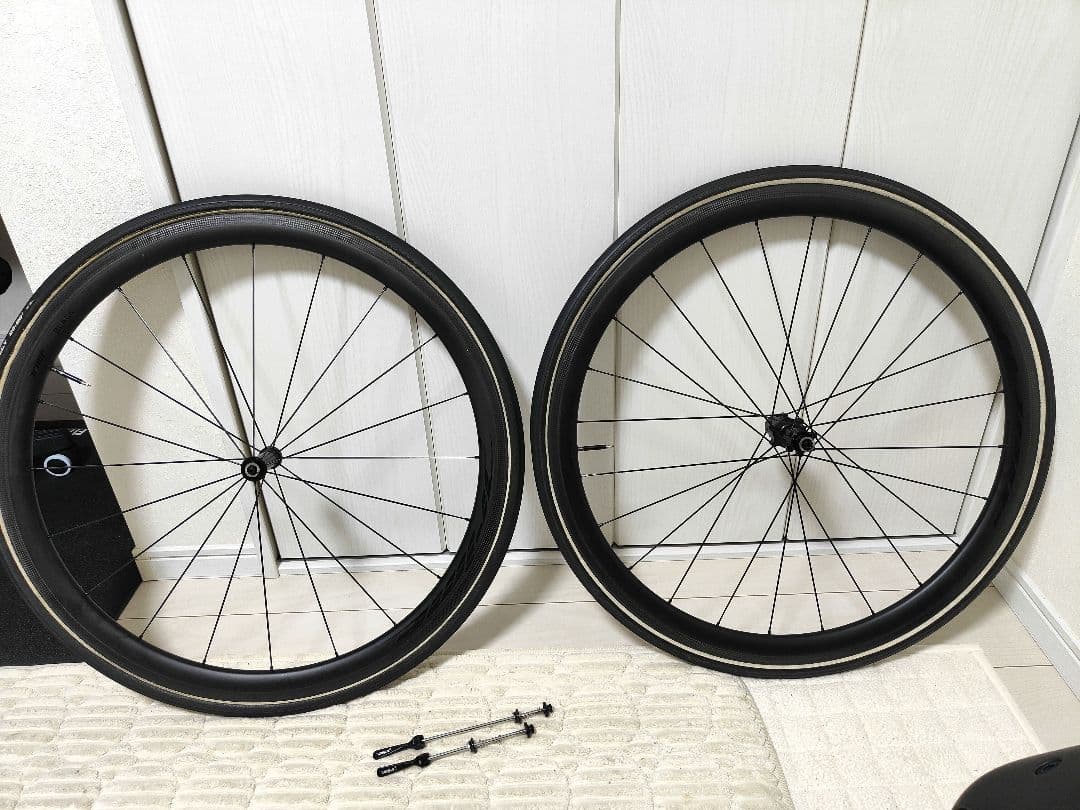 ロードバイク　カーボンホイール　Prime Black Edition38美品☆