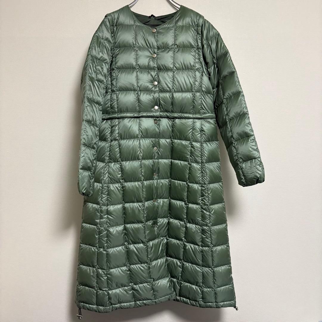 【未使用級タグ付き品】タイオン エクストラ ダウンロング オリーブ