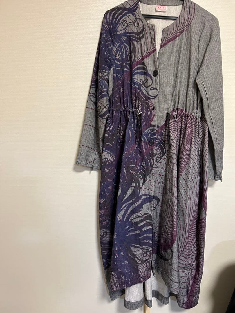 yokang リリーハディット柄ワンピース　ヨーカン