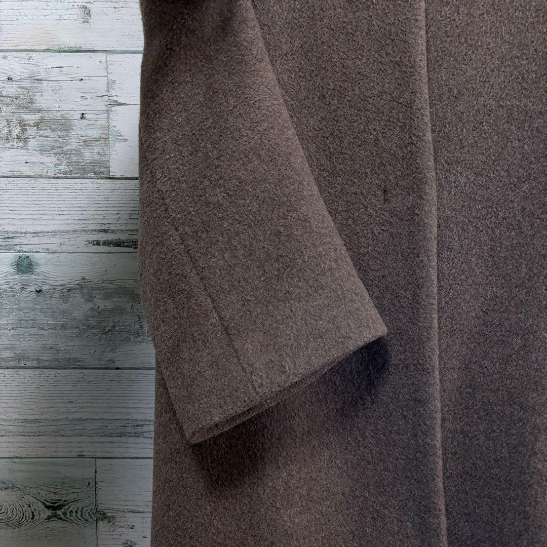 ☆ほぼ未使用☆ビューティー&ユースMANTECO ノーカラーベルト ロングコート