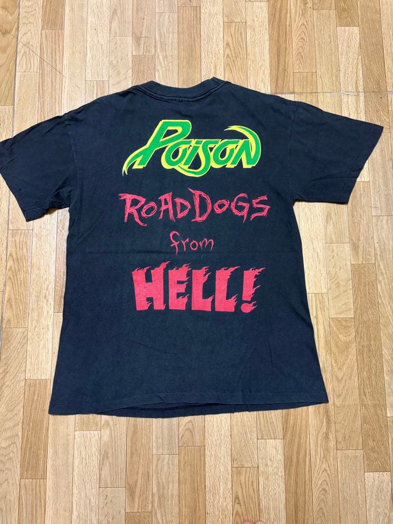 90’s BROCKUM ヴィンテージTシャツ 古着 ホットロッド バンドT