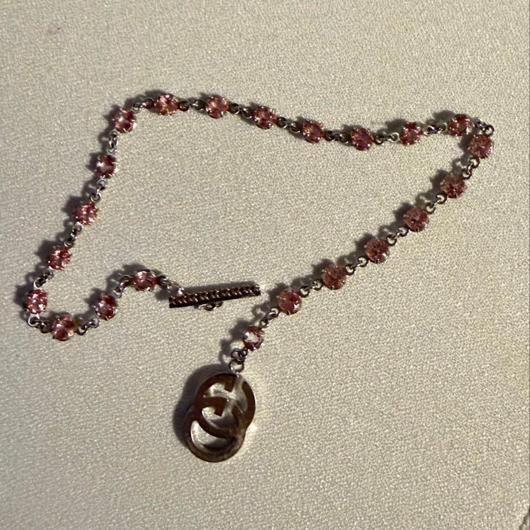 【さーな】GUCCI ブレスレット GGランニング 750WG K18WG