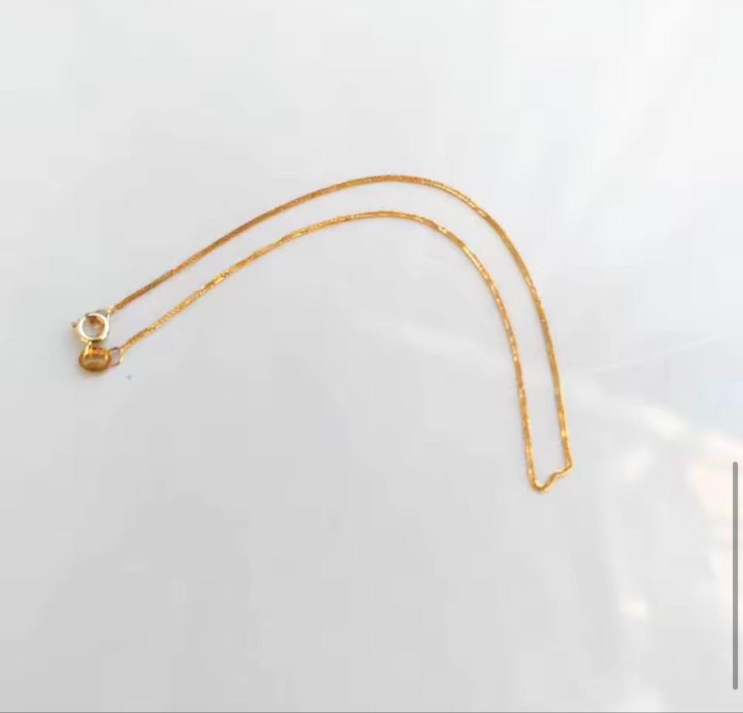 A*b様 18金 AU750 チェーンブレスレット