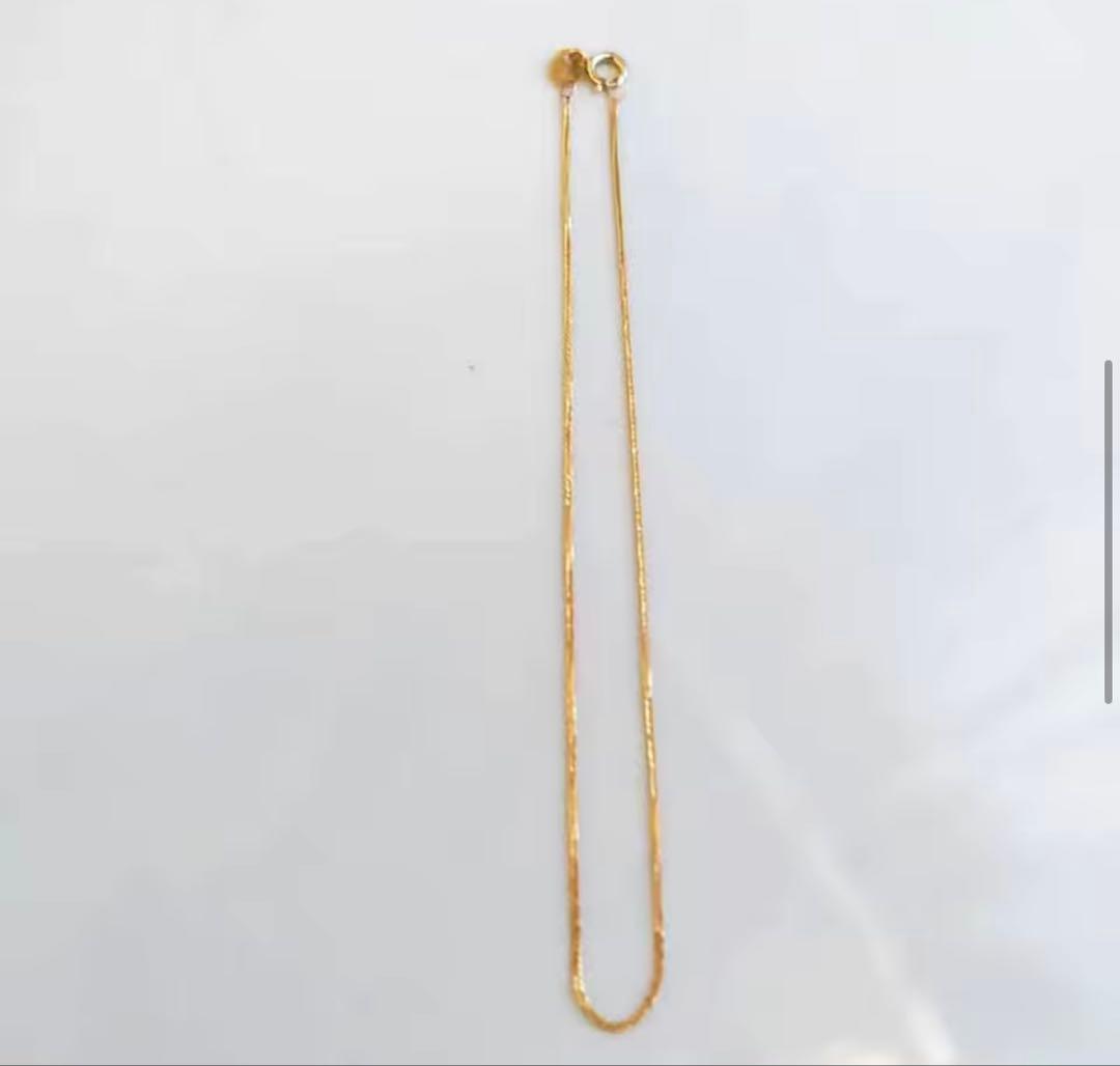 A*b様 18金 AU750 チェーンブレスレット