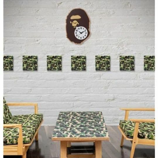 BAPE X CLOCKWORKSAND X KARIMOKU 掛時計