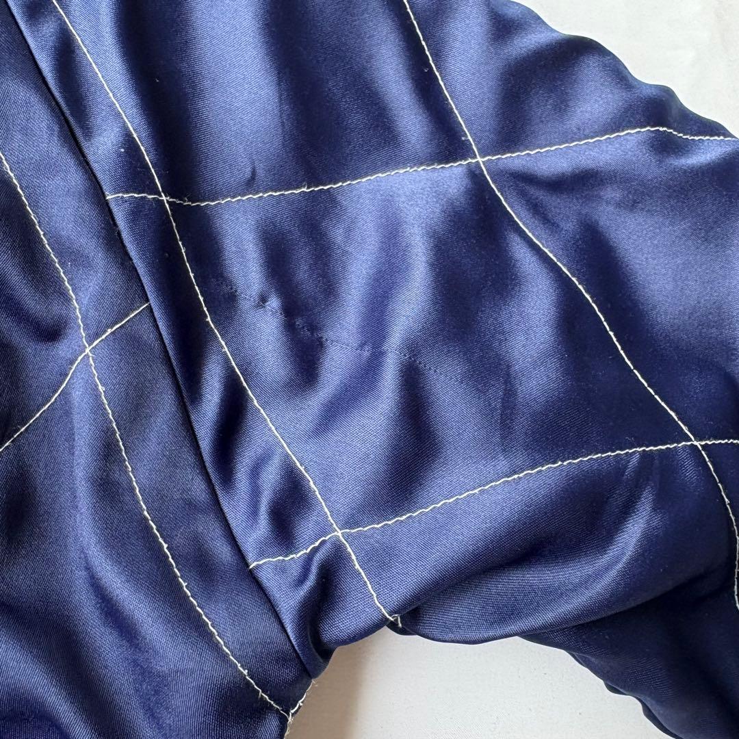 unknown ネイビー ホワイトタイガー ジャパン イーグル スカジャン