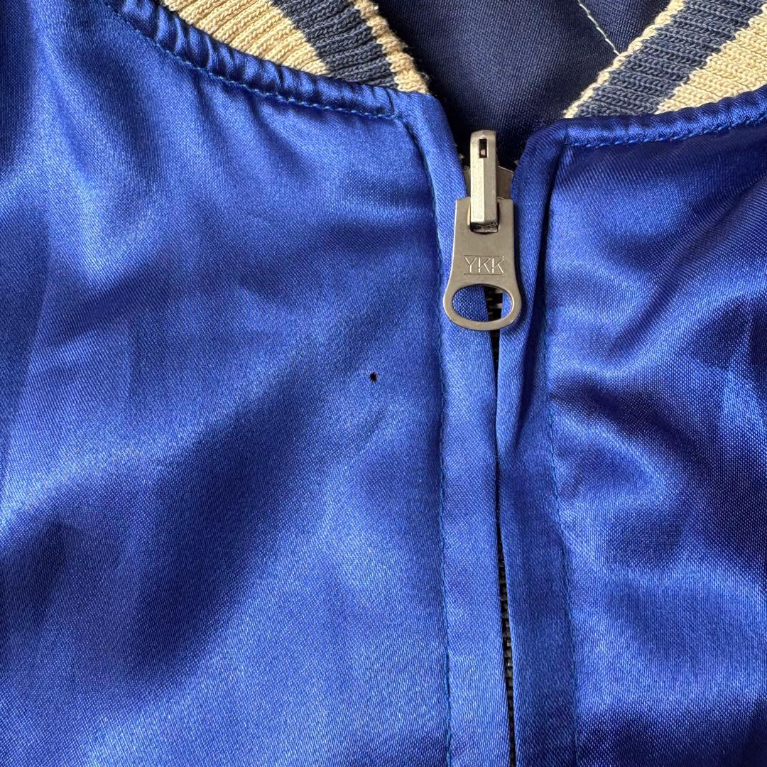 unknown ネイビー ホワイトタイガー ジャパン イーグル スカジャン