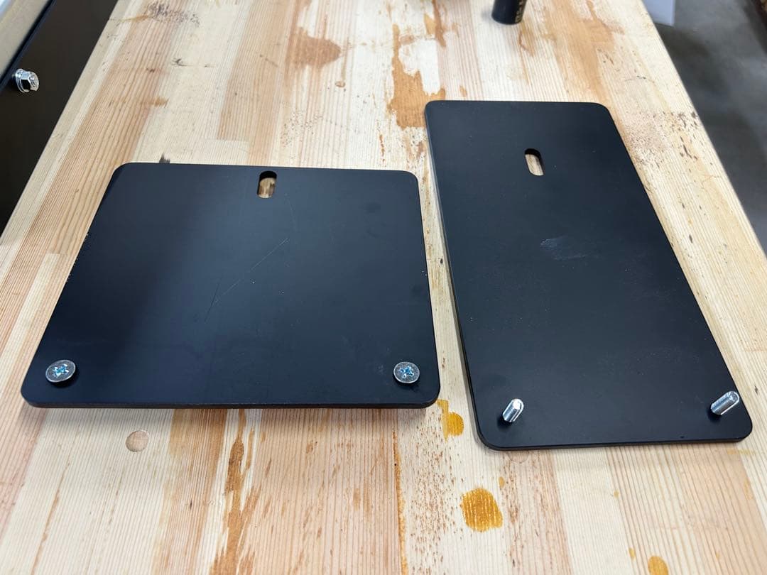 s.w.ハイエーススライドフロア引手ポール棚板フェルト無し