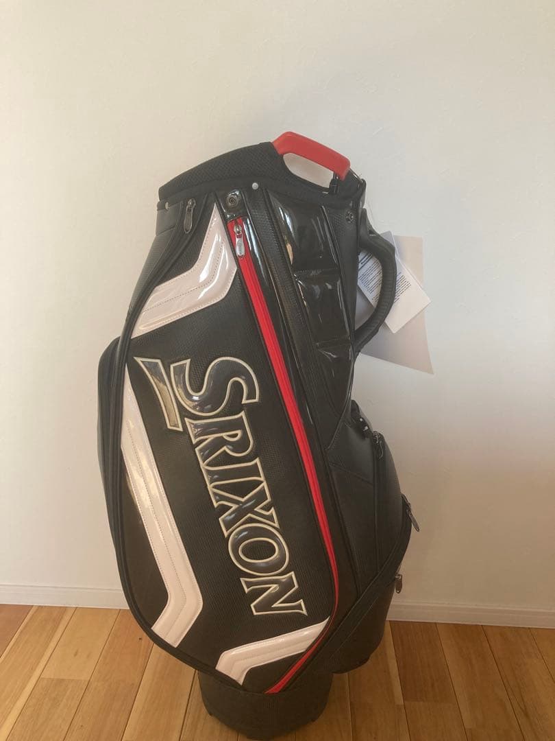 Srixon 軽量ゴルフバッグ 9.5インチ ブラック/レッド