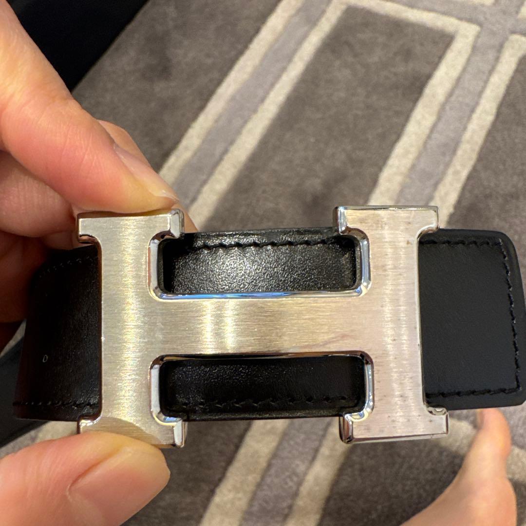 OsioHERMES ブラック/ブルー ベルト 95cm