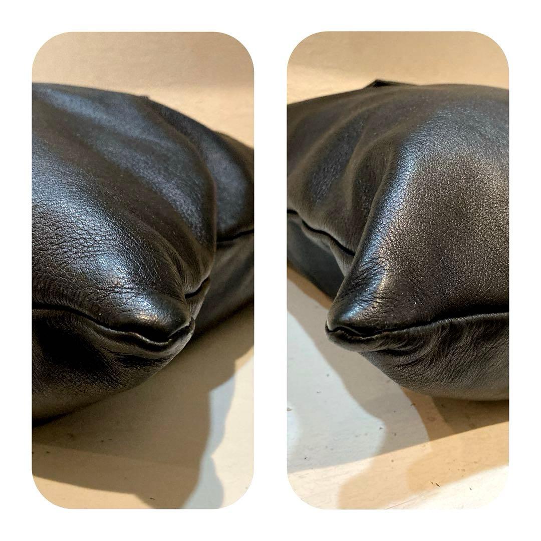 【美品】MARROW String Tote バッグ　レザー　トートバッグ　黒