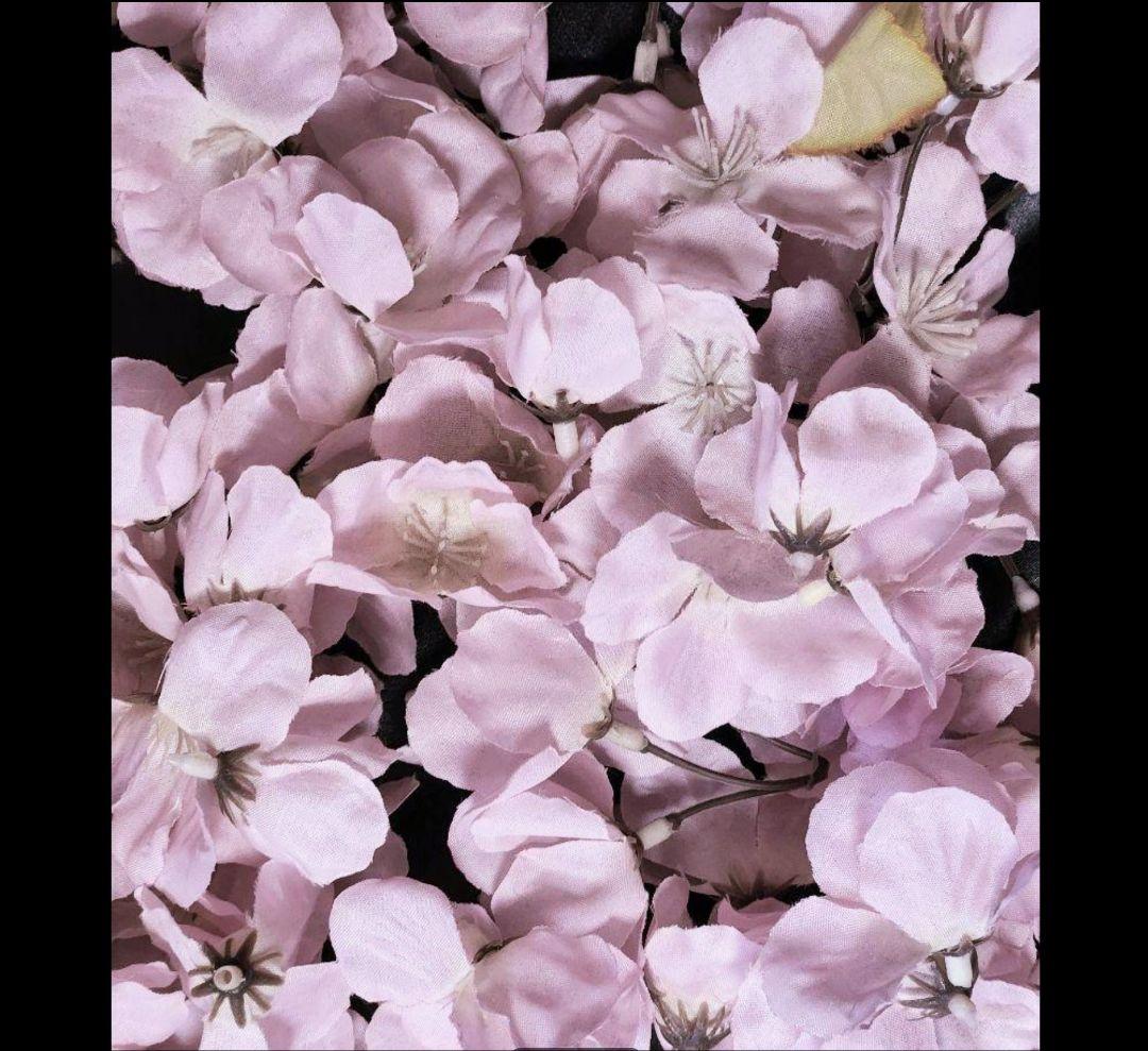 おまとめ購入サクラ造花200輪中古他