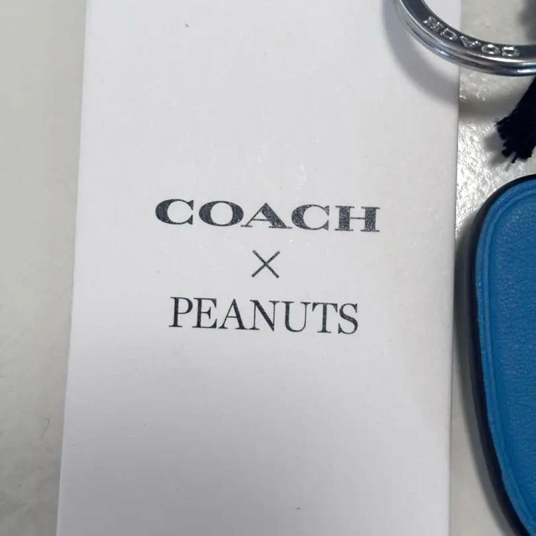 ⭐︎新品タグ付き⭐︎COACH x PEANUTS ライナス　キーホルダー