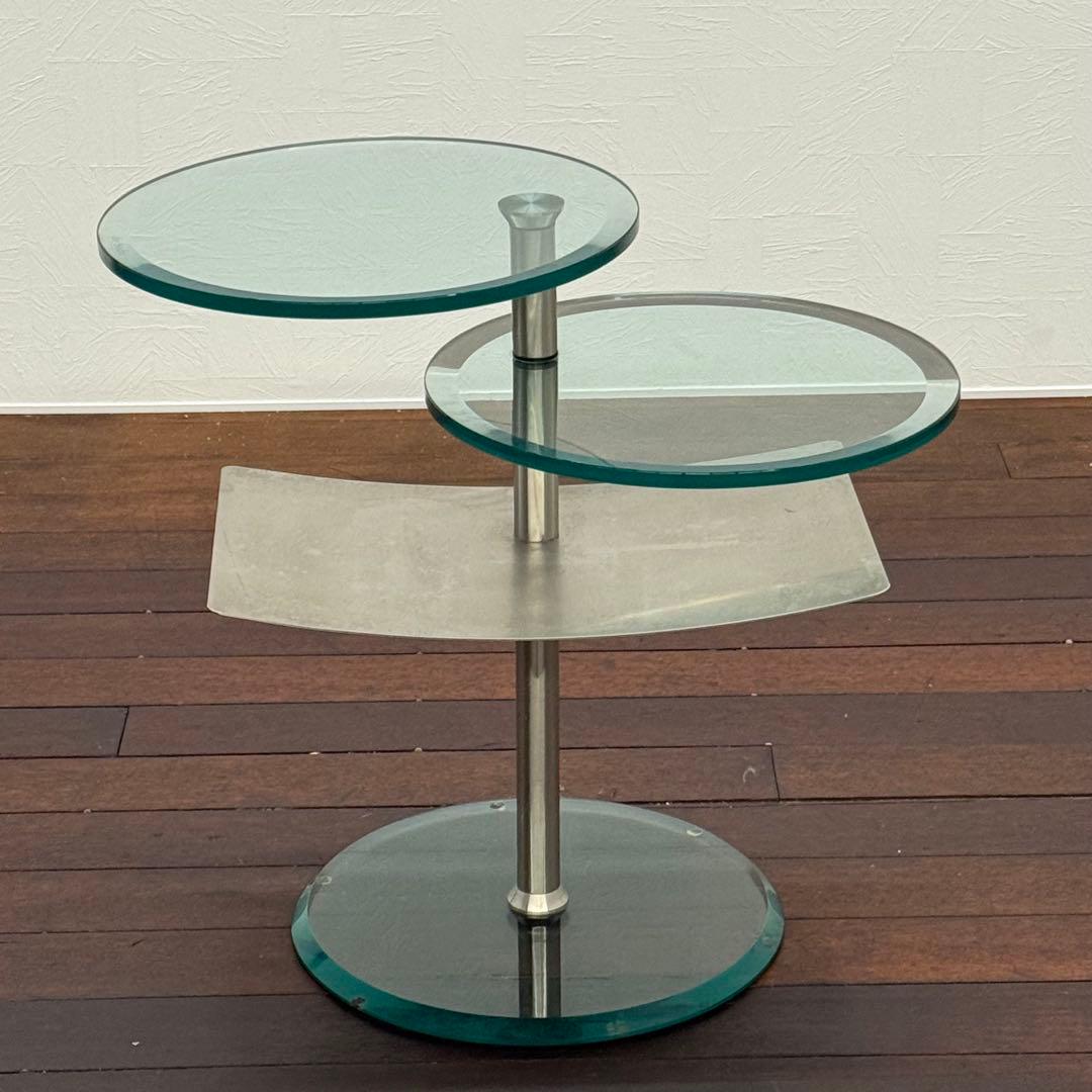 H17K76 展示品 de Sede ガラスコーヒーテーブル