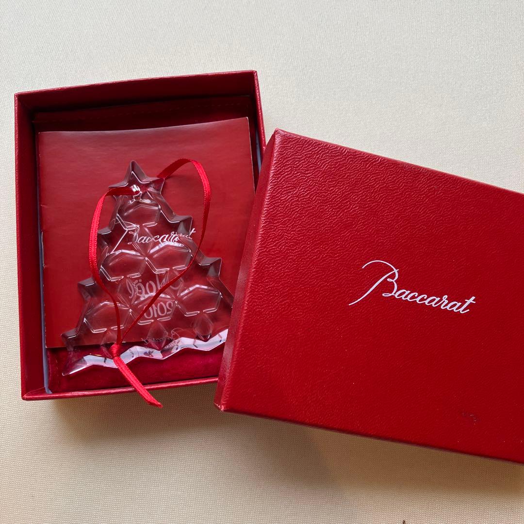 Baccarat クリスマスツリー オーナメント Noël 2010
