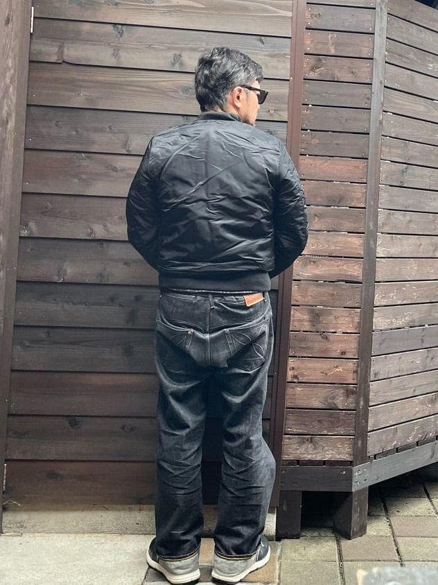 新品未使用　 MA-1　フライトジャケット 　Dモデル　オールブラック　Sサイズ