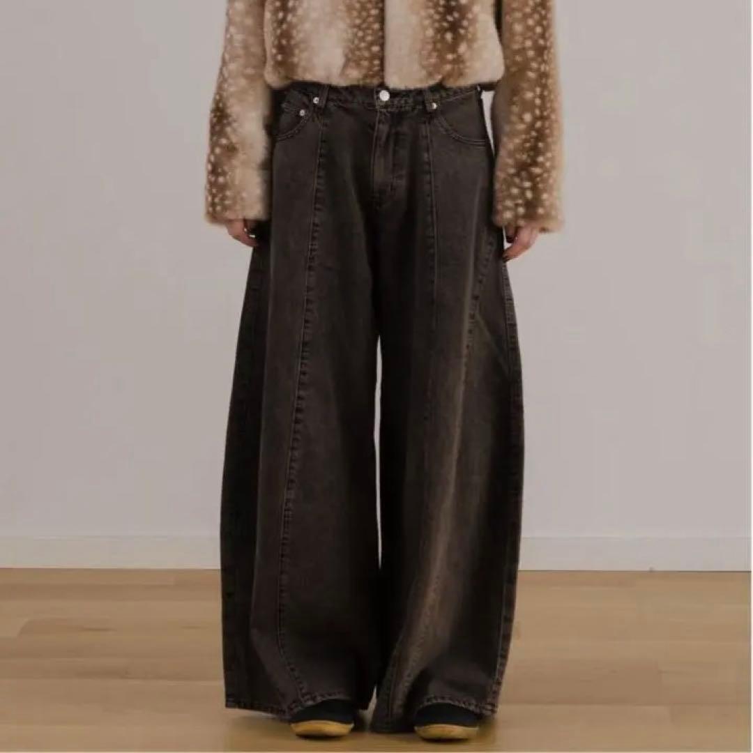 パンツ THETOE Santorini Denim Pants / brown M