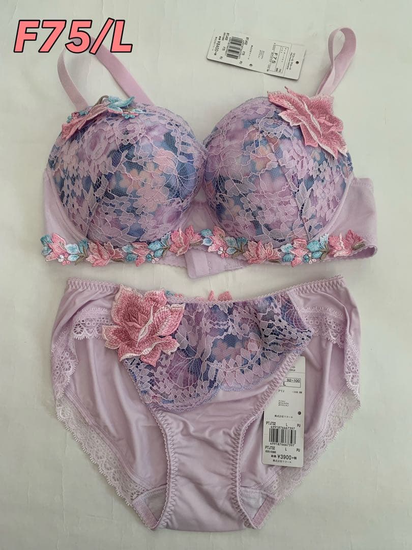 サルート　ブラジャー1枚＆ショーツ1枚　セット　新品