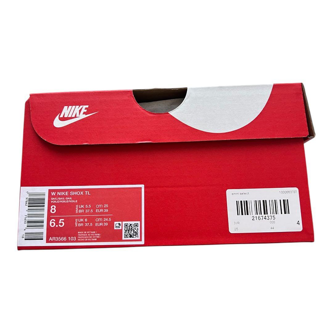 【NIKE meets emmi】SHOX TL 25.0cm