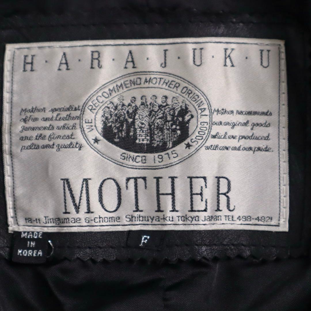 HARAJUKU MOTHER レザー トレンチコート マキシ ロングコート