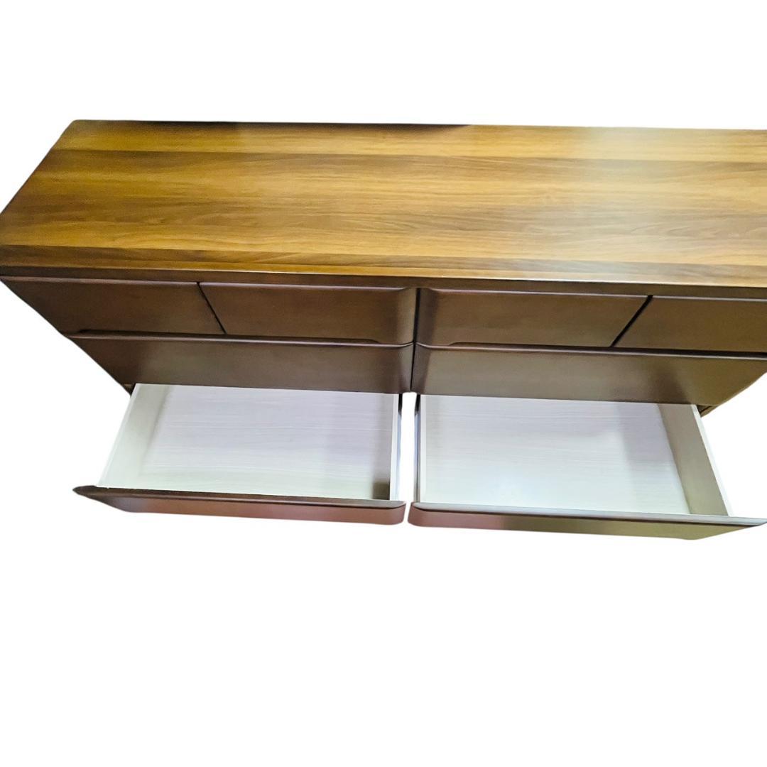 【美品】ニトリ 木製ローチェスト ダークブラウン