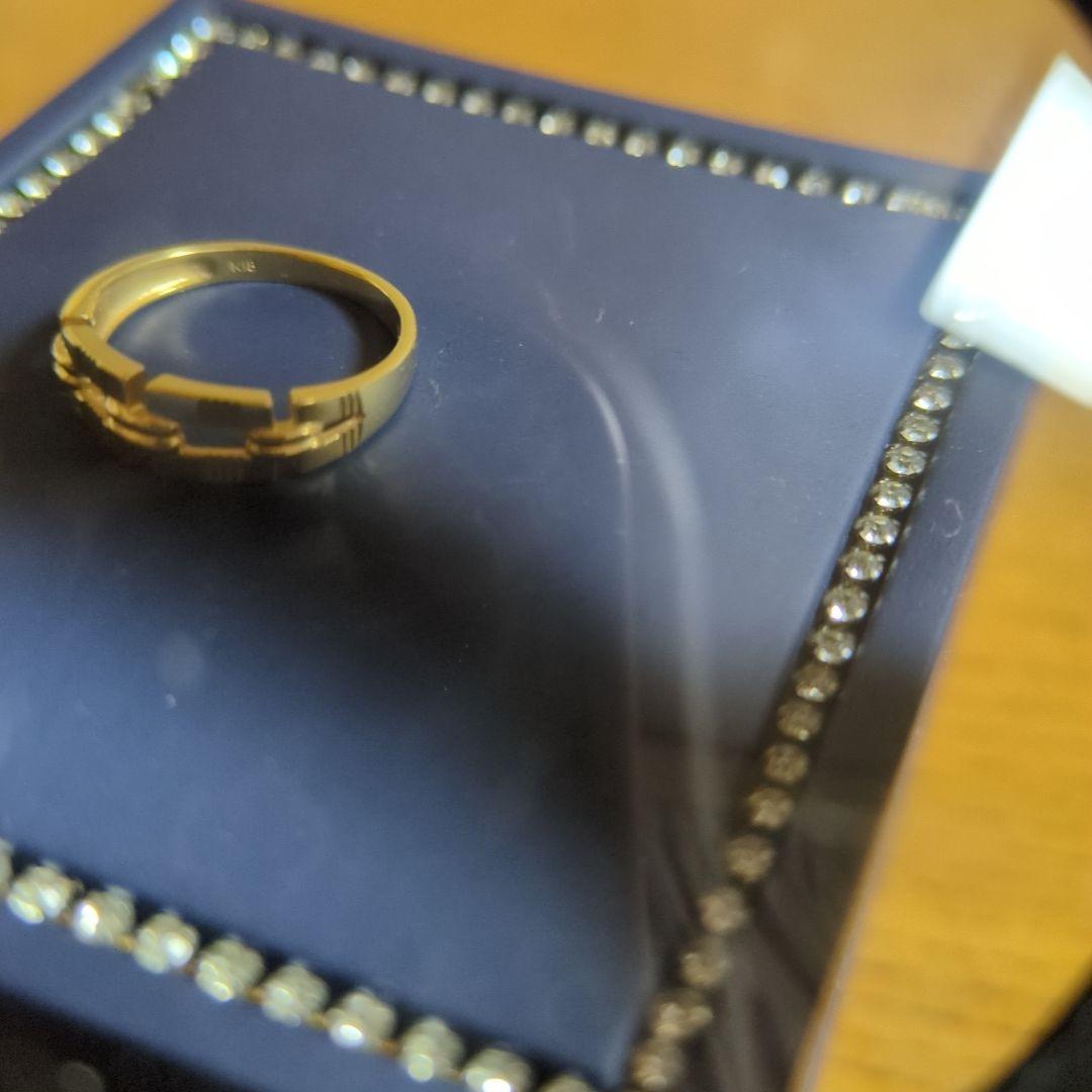 K18　デザイン指輪