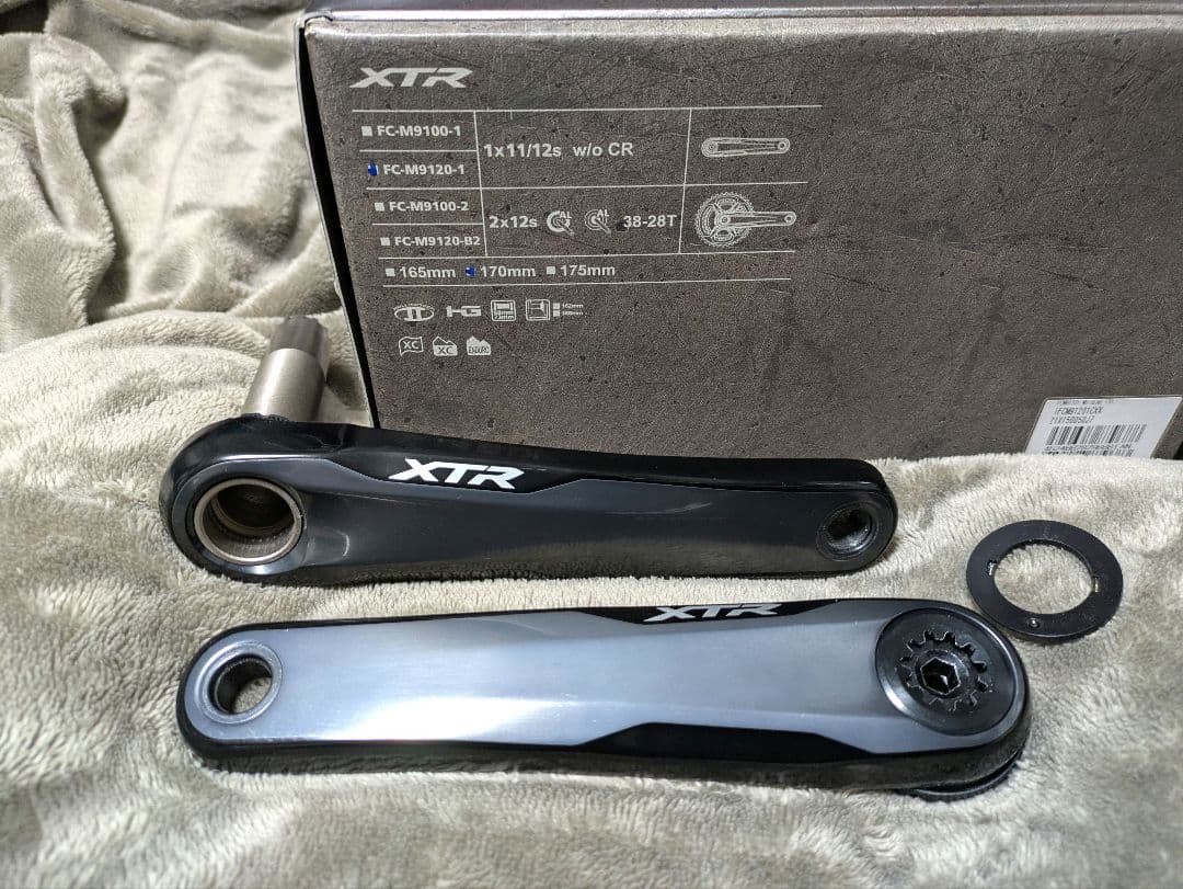 【月末限定特価】★ほぼ新品 M9120 XTRクランク 170mm 本体のみ