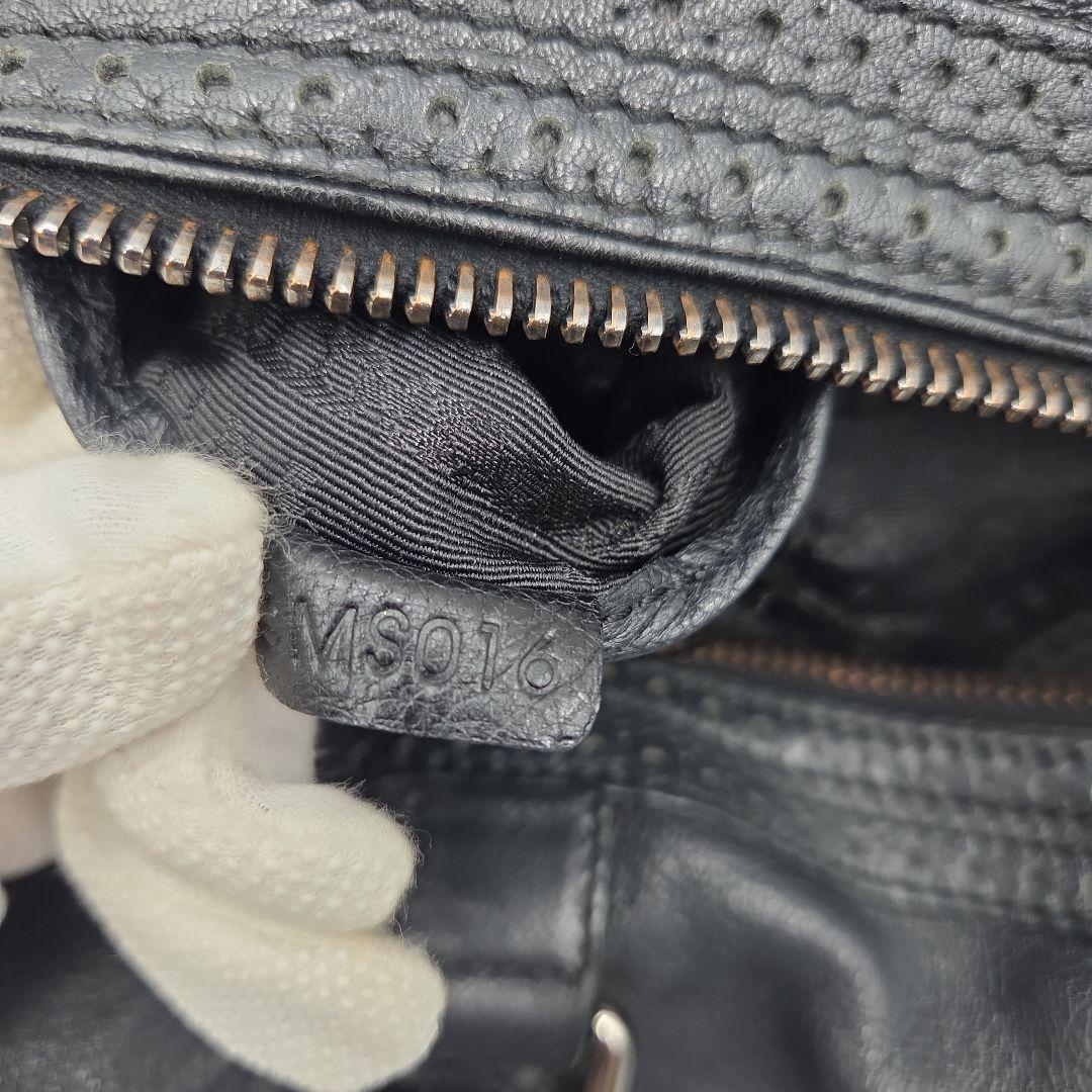 CELINE ミニボストンバッグ トリオンフ レザー 黒 Y2K