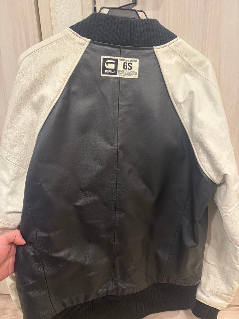 G-Star RAW 限定 レザージャケット 本革 MA-1